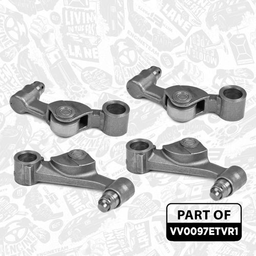 Produktbillede for Vippearmsaksel, motorstyring