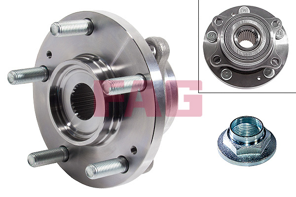 SCHAEFFLER FAG Hjullejesæt 713626810 for KIA