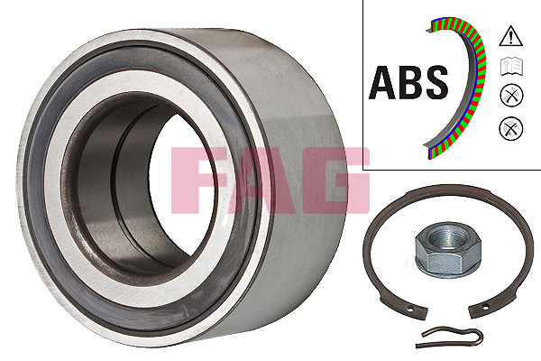 SCHAEFFLER FAG Hjullejesæt 713640040 for PEUGEOT FIAT