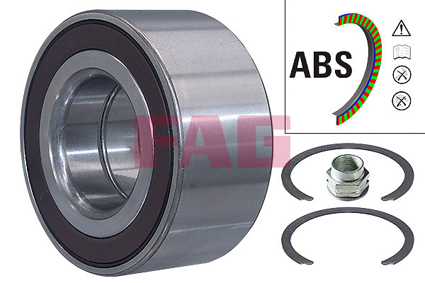 SCHAEFFLER FAG Hjullejesæt 713606390 for CITROËN VAUXHALL FIAT ALFA ROMEO GENERAL MOTORS