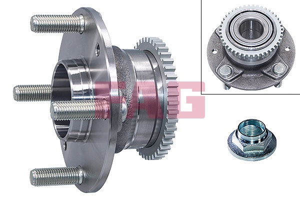 SCHAEFFLER FAG Hjullejesæt 713615530 for MAZDA