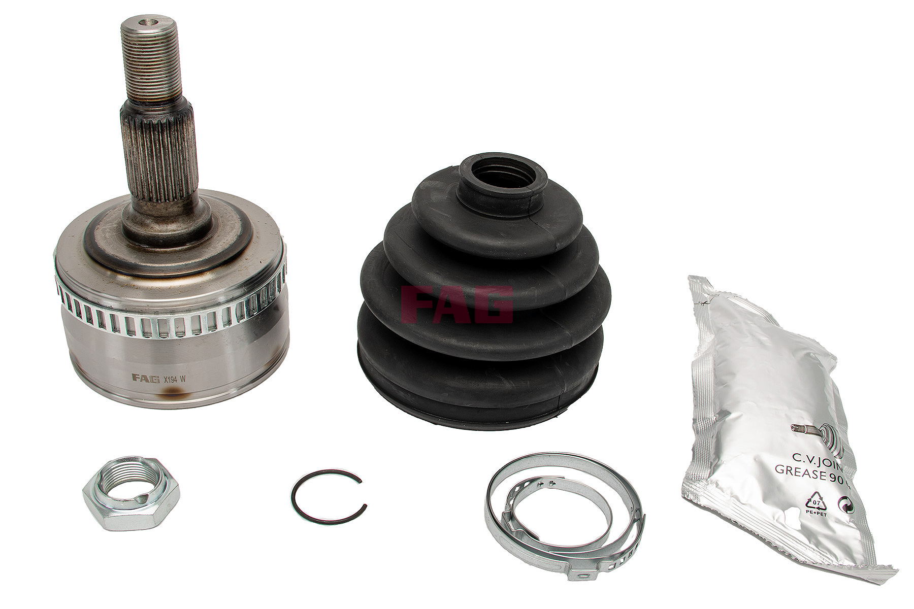 SCHAEFFLER FAG Ledsæt, drivaksel 771076830 for MERCEDES-BENZ