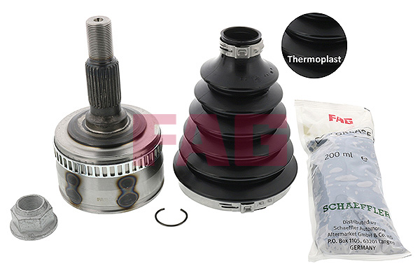 SCHAEFFLER FAG Ledsæt, drivaksel 771081330 for MERCEDES-BENZ