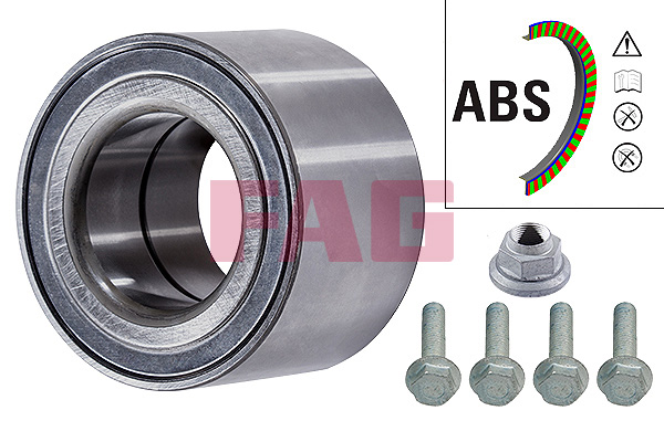 SCHAEFFLER FAG Hjullejesæt 713612310 for PORSCHE