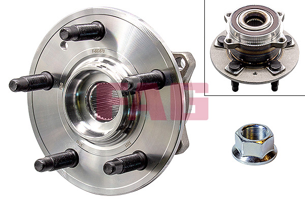 SCHAEFFLER FAG Hjullejesæt 713698010 for TESLA