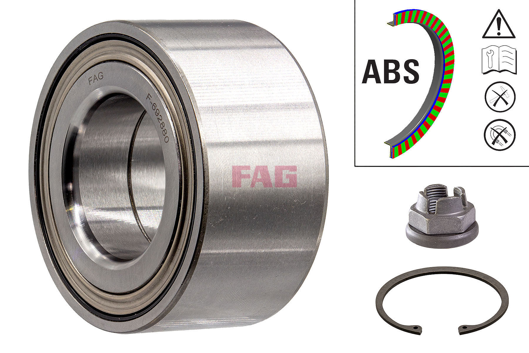 SCHAEFFLER FAG Hjullejesæt 713631230 for RENAULT NISSAN