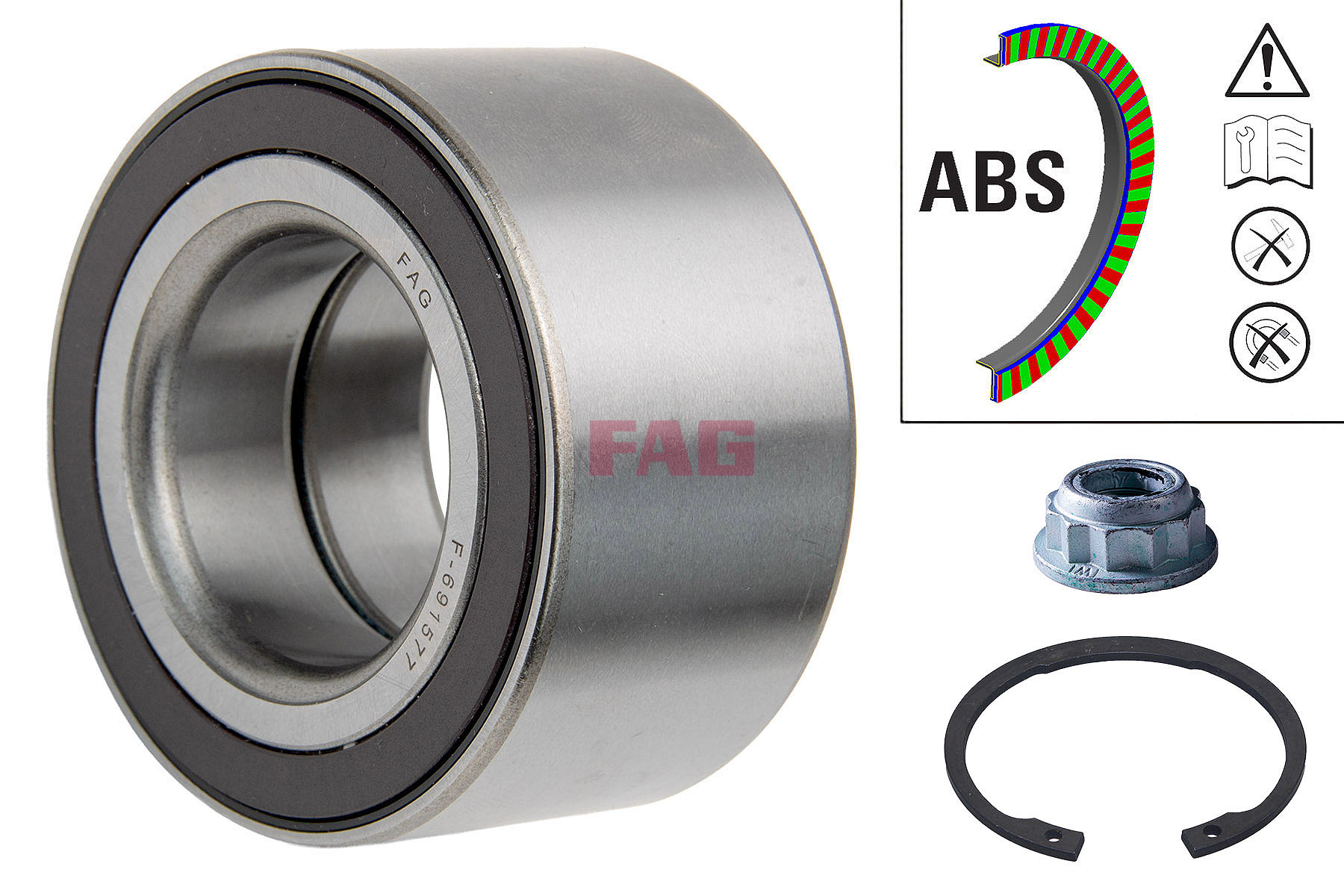 SCHAEFFLER FAG Hjullejesæt 713611190 for VW