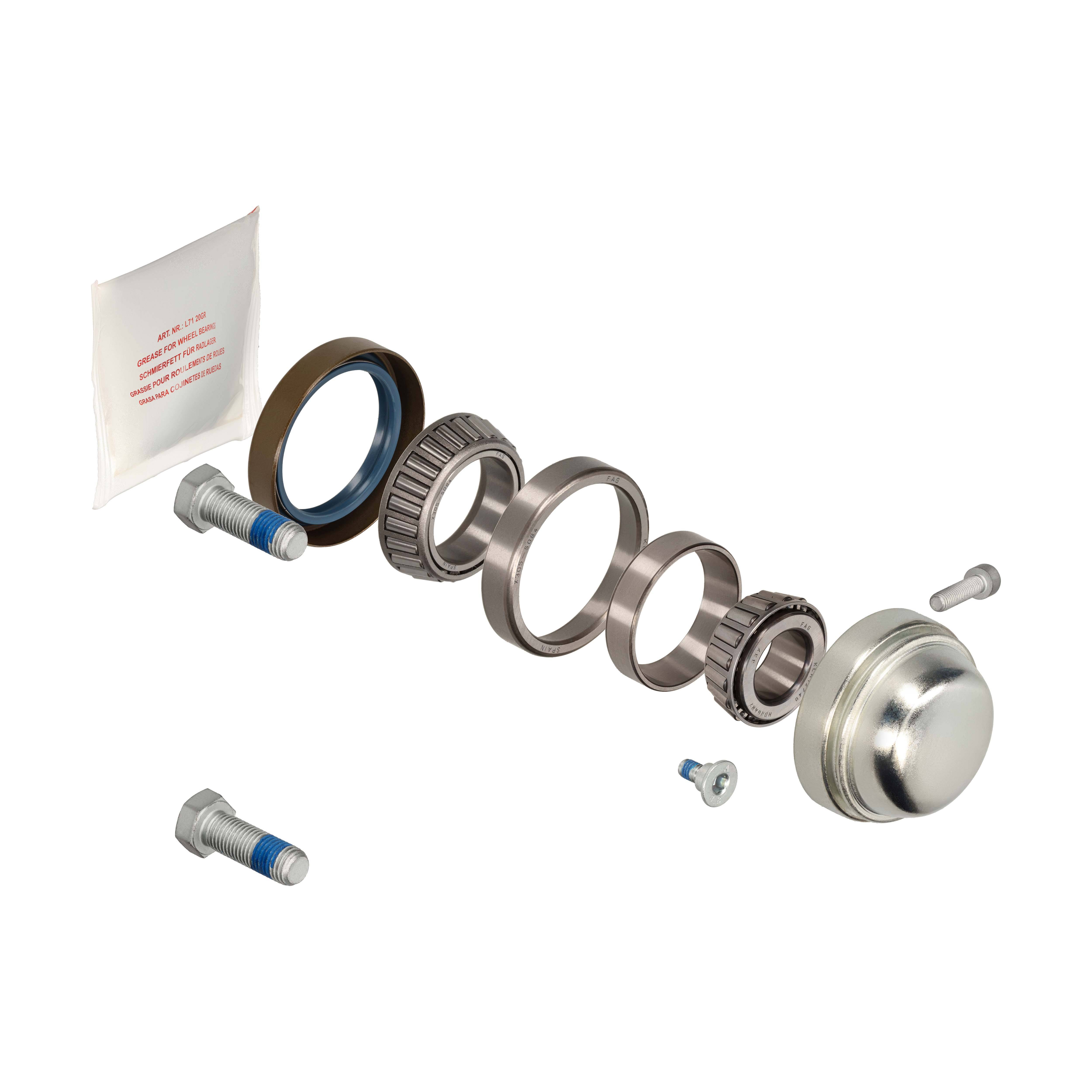 SCHAEFFLER FAG Hjullejesæt 713667360 for MERCEDES-BENZ CHRYSLER