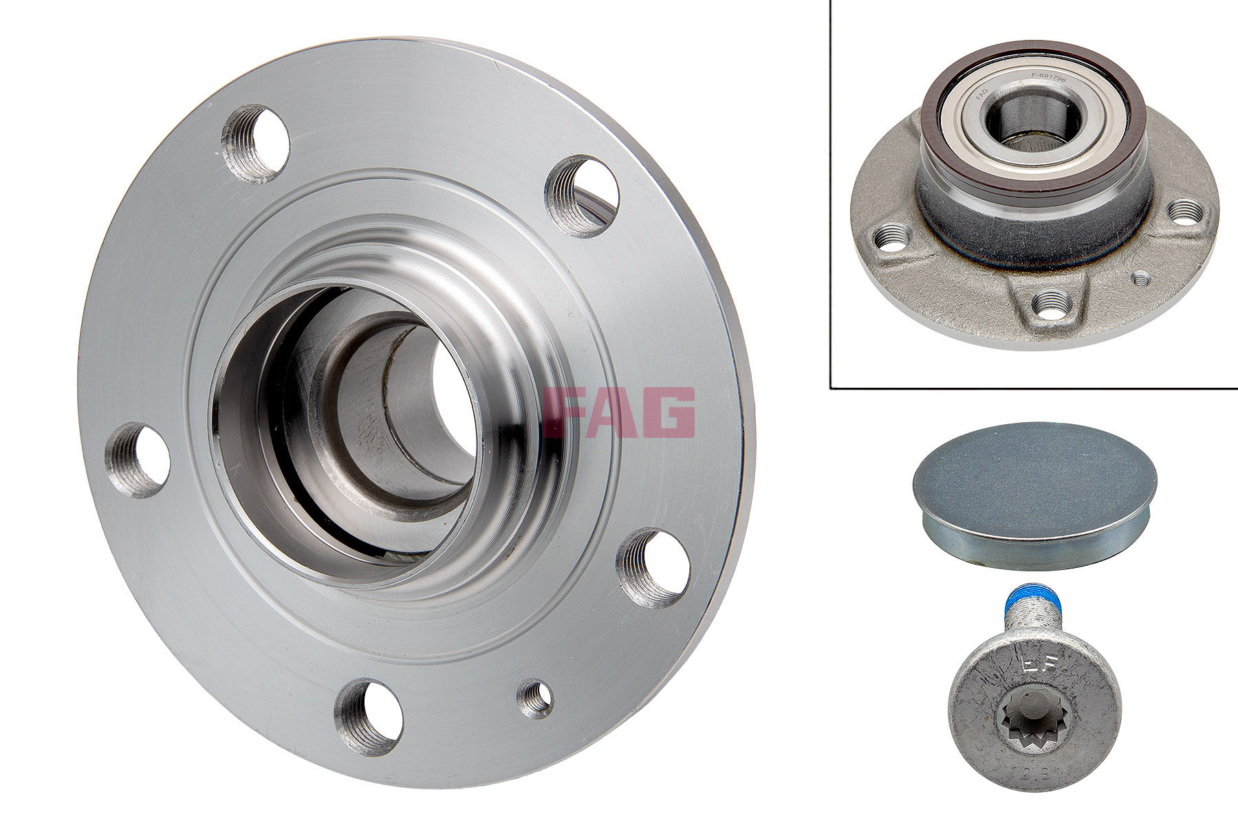 SCHAEFFLER FAG Hjullejesæt 713 6111 30 for SKODA