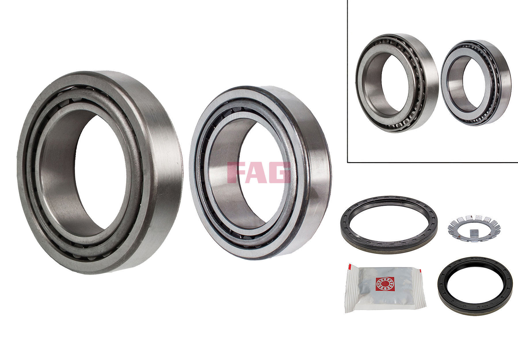 SCHAEFFLER FAG Hjullejesæt 713667010 for MERCEDES-BENZ