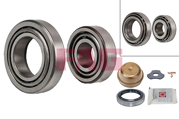 SCHAEFFLER FAG Hjullejesæt 713667490 for MERCEDES-BENZ PORSCHE