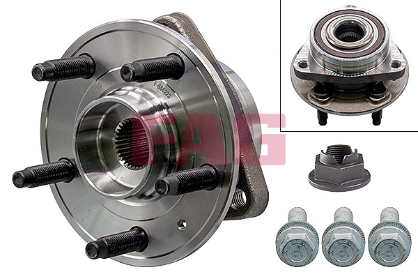 SCHAEFFLER FAG Hjullejesæt 713645200 for OPEL