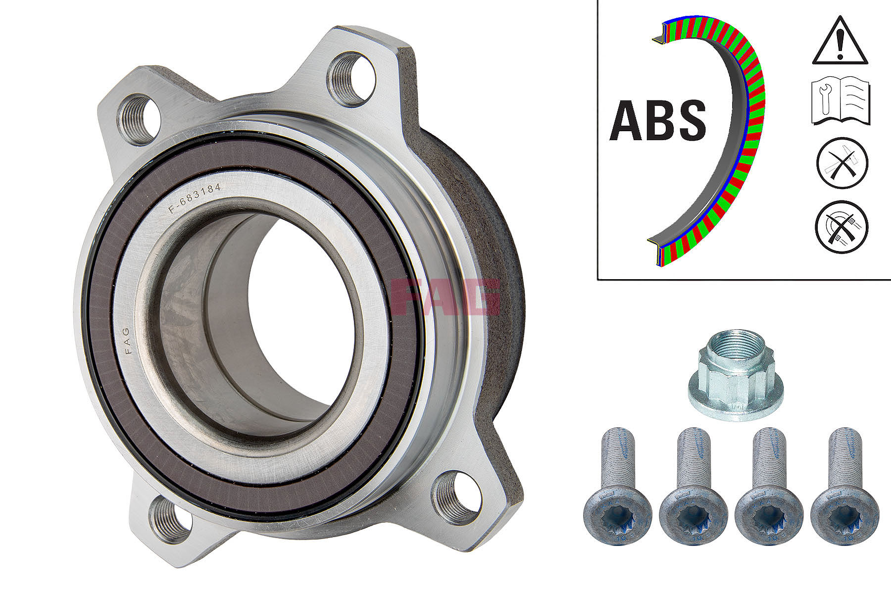 SCHAEFFLER FAG Hjullejesæt 713612300 for VW PORSCHE