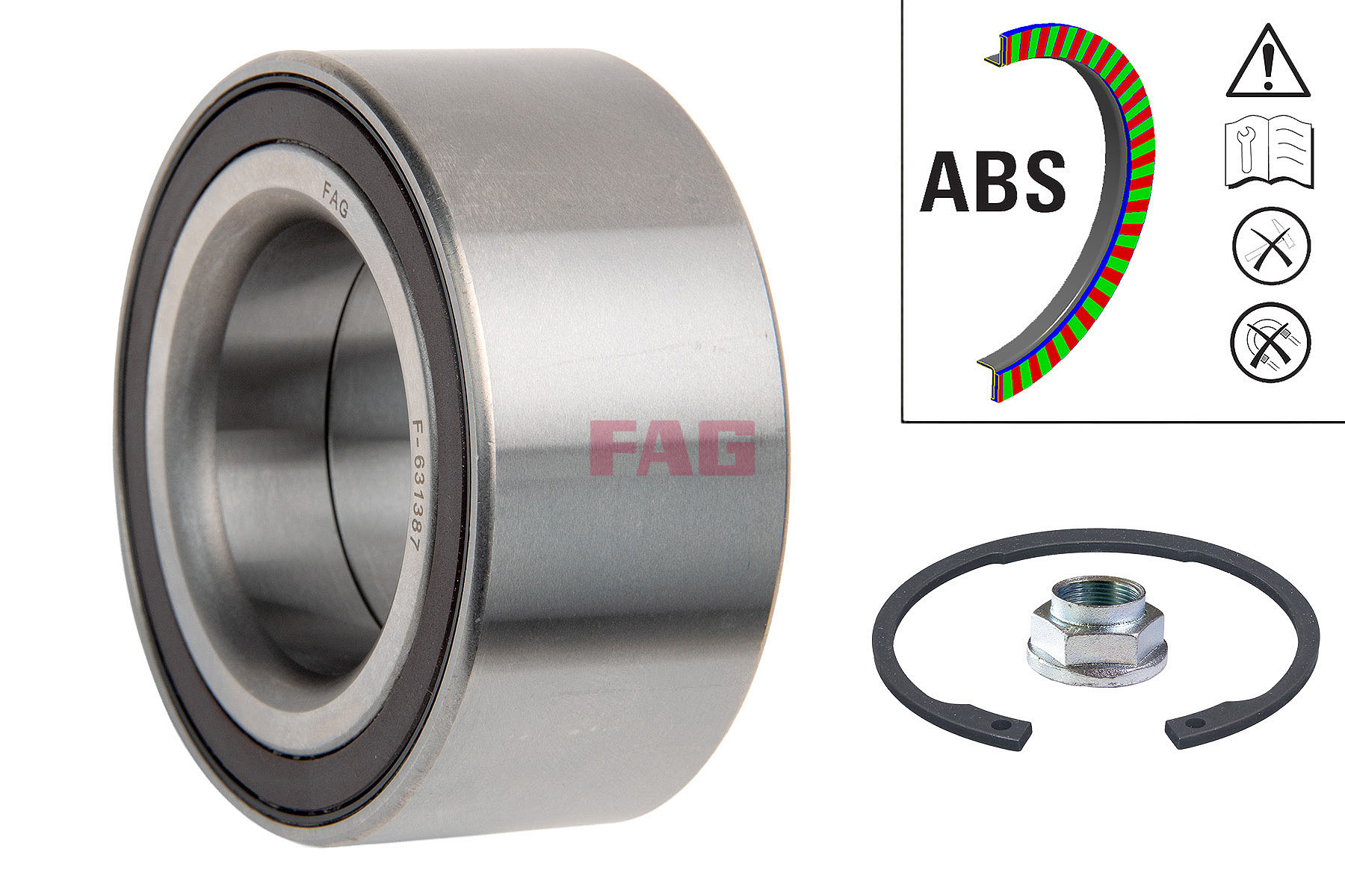 SCHAEFFLER FAG Hjullejesæt 713627030 for HONDA