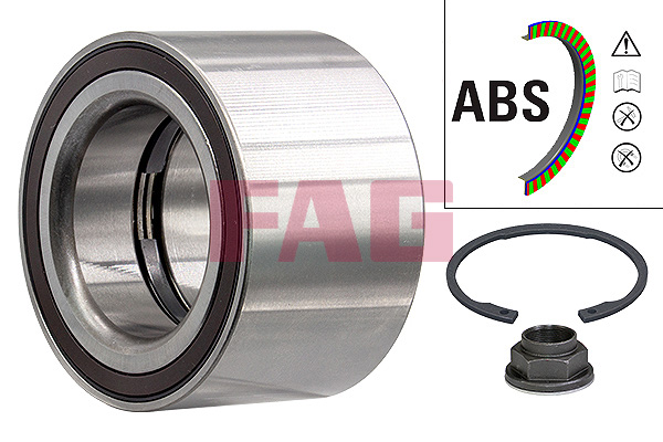 SCHAEFFLER FAG Hjullejesæt 713640550 for PEUGEOT VAUXHALL FIAT GENERAL MOTORS IVECO CHRYSLER