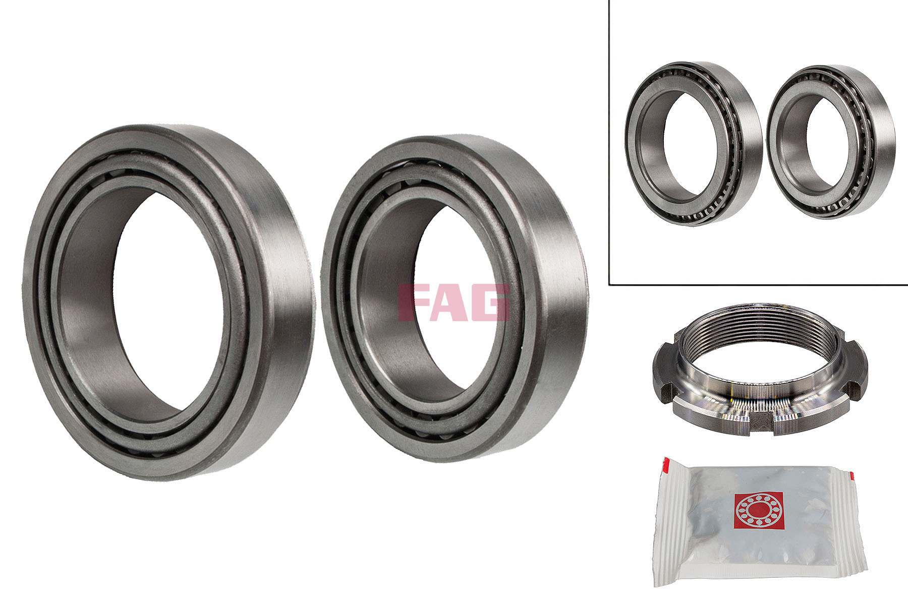 SCHAEFFLER FAG Hjullejesæt 713645030 for RENAULT NISSAN