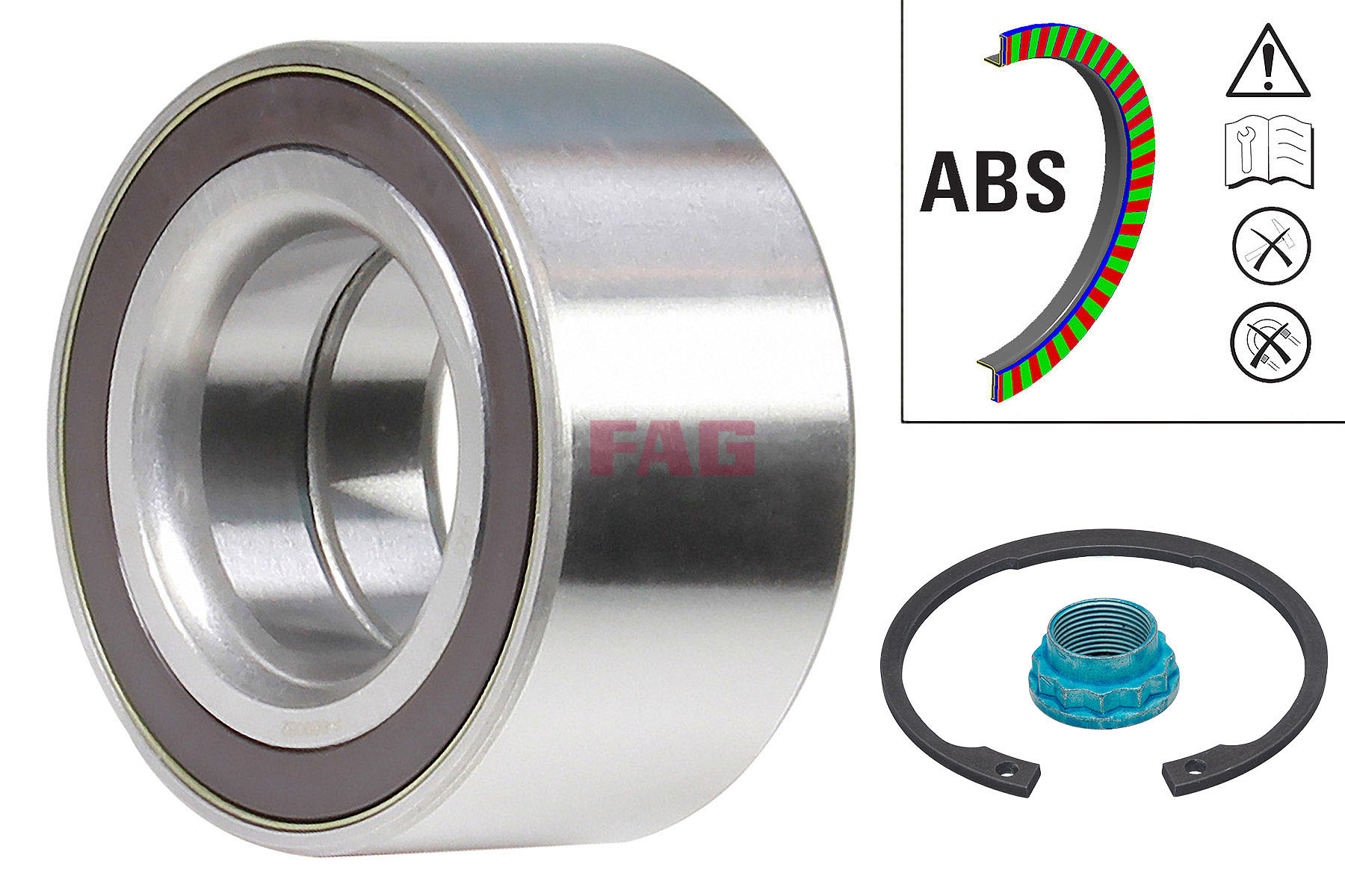 SCHAEFFLER FAG Hjullejesæt 713649580 for BMW