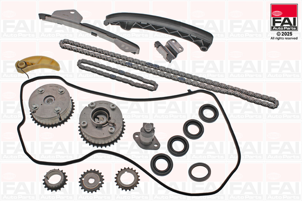 FAI AUTOPARTS Styrekædesæt TCK354VVT oppe for TOYOTA