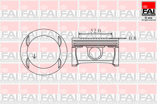 FAI AUTOPARTS Stempel PK11-000 for VAUXHALL