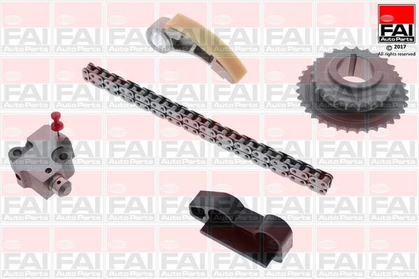 FAI AUTOPARTS Kæde, oliepumpedrev opck12 for HONDA