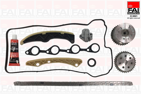 FAI AUTOPARTS Styrekædesæt TCK365VVT oppe for KIA