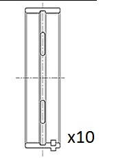 FAI AUTOPARTS Krumtapakselleje bm1025std for FIAT