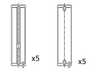 FAI AUTOPARTS Krumtapakselleje bm1031std for VAG