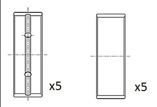 FAI AUTOPARTS Krumtapakselleje bm1058std for RENAULT