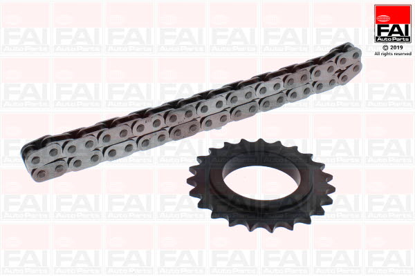 FAI AUTOPARTS Kæde, oliepumpedrev opck10 for OPEL VAUXHALL RENAULT