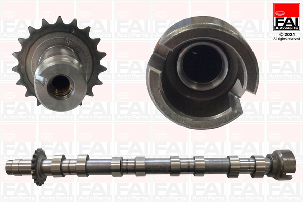 FAI AUTOPARTS Knastaksel C433 Udstødningsside for FORD PEUGEOT TOYOTA FIAT