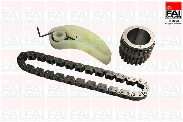 FAI AUTOPARTS Kæde, oliepumpedrev opck37 for SMART NISSAN DACIA