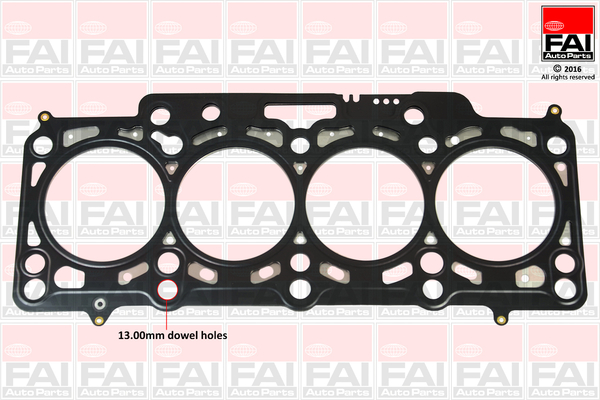 FAI AUTOPARTS Pakning, topstykke hg1662b for VAG