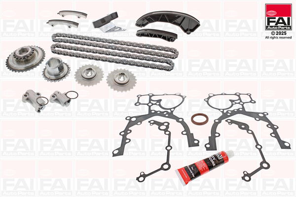 FAI AUTOPARTS Styrekædesæt TCK444 nede for KIA