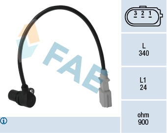 FAE Impulsgiver, krumtapaksel 79198 for HITACHI KARMANN VW AUDI STANDARD AUTOMOBILE