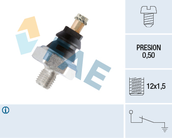 FAE Olietrykskontakt 10200 for BMW CITROËN SSANGYONG MERCEDES-BENZ DAEWOO STANDARD AUTOMOBILE
