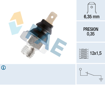 FAE Olietrykskontakt 11200 for BMW SEAT FIAT SMART MERCEDES-BENZ VW FSO