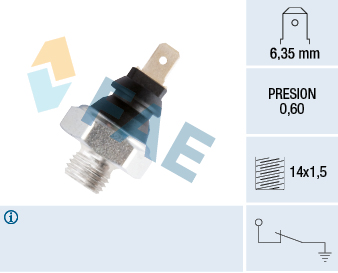 FAE Olietrykskontakt 11260 for PEUGEOT ZASTAVA FIAT SEAT LANCIA CITROËN LADA STANDARD AUTOMOBILE