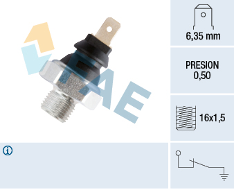 FAE Olietrykskontakt 11270 for CITROËN SKODA TALBOT PEUGEOT ROVER