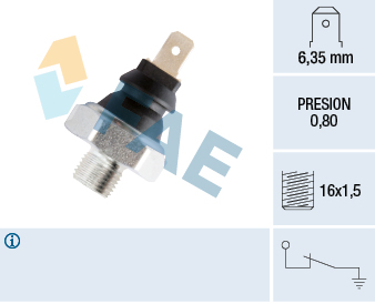 FAE Olietrykskontakt 11630 for CITROËN PEUGEOT FORD