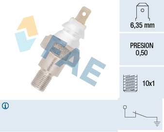 FAE Olietrykskontakt 11710 for CHRYSLER FORD ROVER
