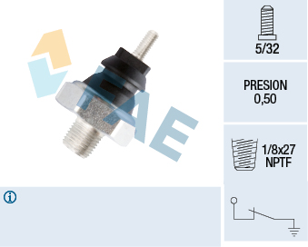 FAE Olietrykskontakt 12040 for FORD
