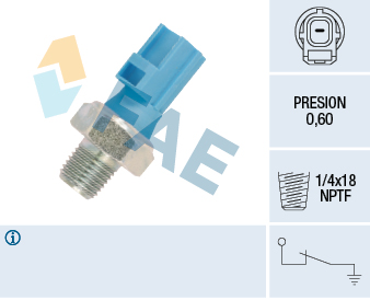 FAE Olietrykskontakt 12612 for FORD