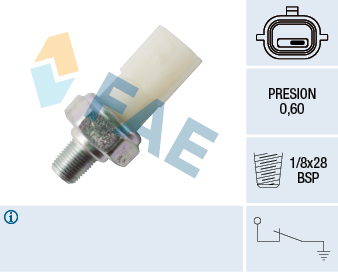 FAE Olietrykskontakt 12699 for SMART DACIA MITSUBISHI RENAULT NISSAN