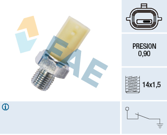 FAE Olietrykskontakt 12700 for RENAULT