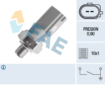 FAE Olietrykskontakt 12831 for VW STANDARD AUTOMOBILE