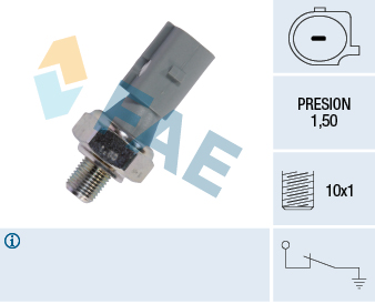 FAE Olietrykskontakt 12840 for MERCEDES-BENZ