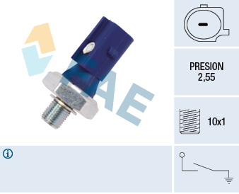 FAE Olietrykskontakt 12875 for VW STANDARD AUTOMOBILE