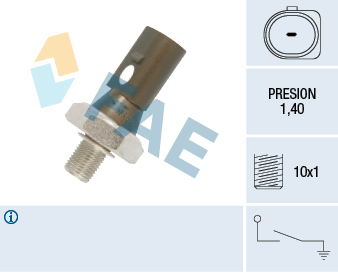 FAE Olietrykskontakt 12880 for FORD SKODA BENTLEY VW/SEAT PORSCHE STANDARD AUTOMOBILE