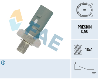 FAE Olietrykskontakt 12882 for FORD VW AUDI
