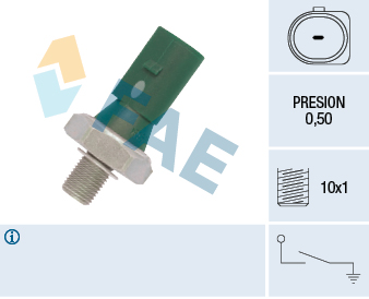FAE Olietrykskontakt 12881 for VW BENTLEY STANDARD AUTOMOBILE